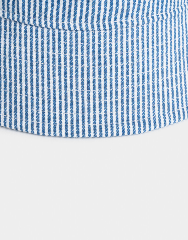 Sombreros Estampados Piluso Denim Rayado - Estampado Rayas