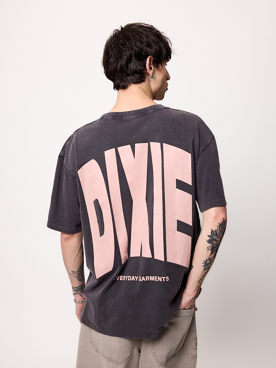 T-SHIRT M/C TRISHAR DIXIE Negro