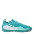 Championes de Fútbol 5 Infantiles Umbro Vibe TF Turquesa Agua - Blanco