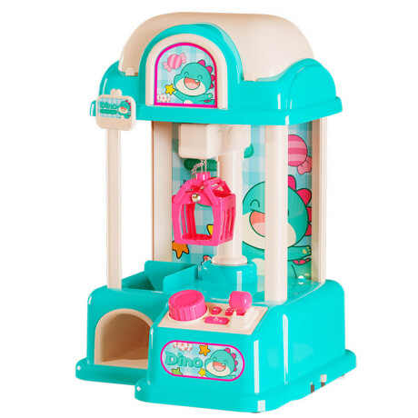Máquina Infantil Grúa Juguetes De Peluches C/ Luz Celeste