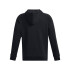 UA Rival Fleece Hoodie-YLW BLK-001