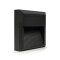 LEA1033 Luminaria LED 2W De Escalera Toronto Negro