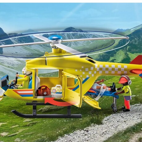 Set Playmobil Helicóptero de Rescate 001