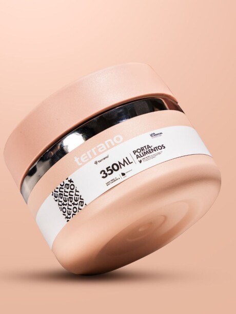 Contenedor de alimento 350ml Rosado