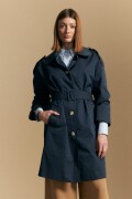 TRENCH CRANS Azul Marino