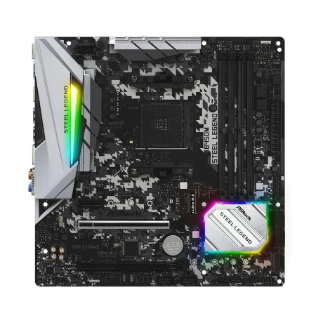 Motherboard Asrock B450M Steel Legend AM4 001