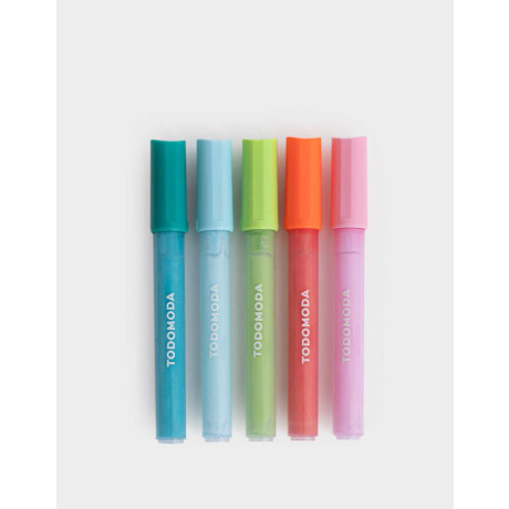 Set De Marcadores Acrílicos Combinacion Multicolor