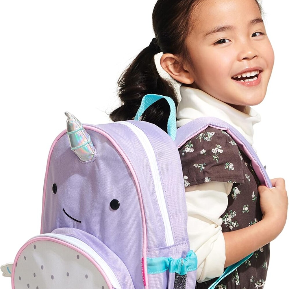 Mochila clasica SKIP HOP delfin violeta