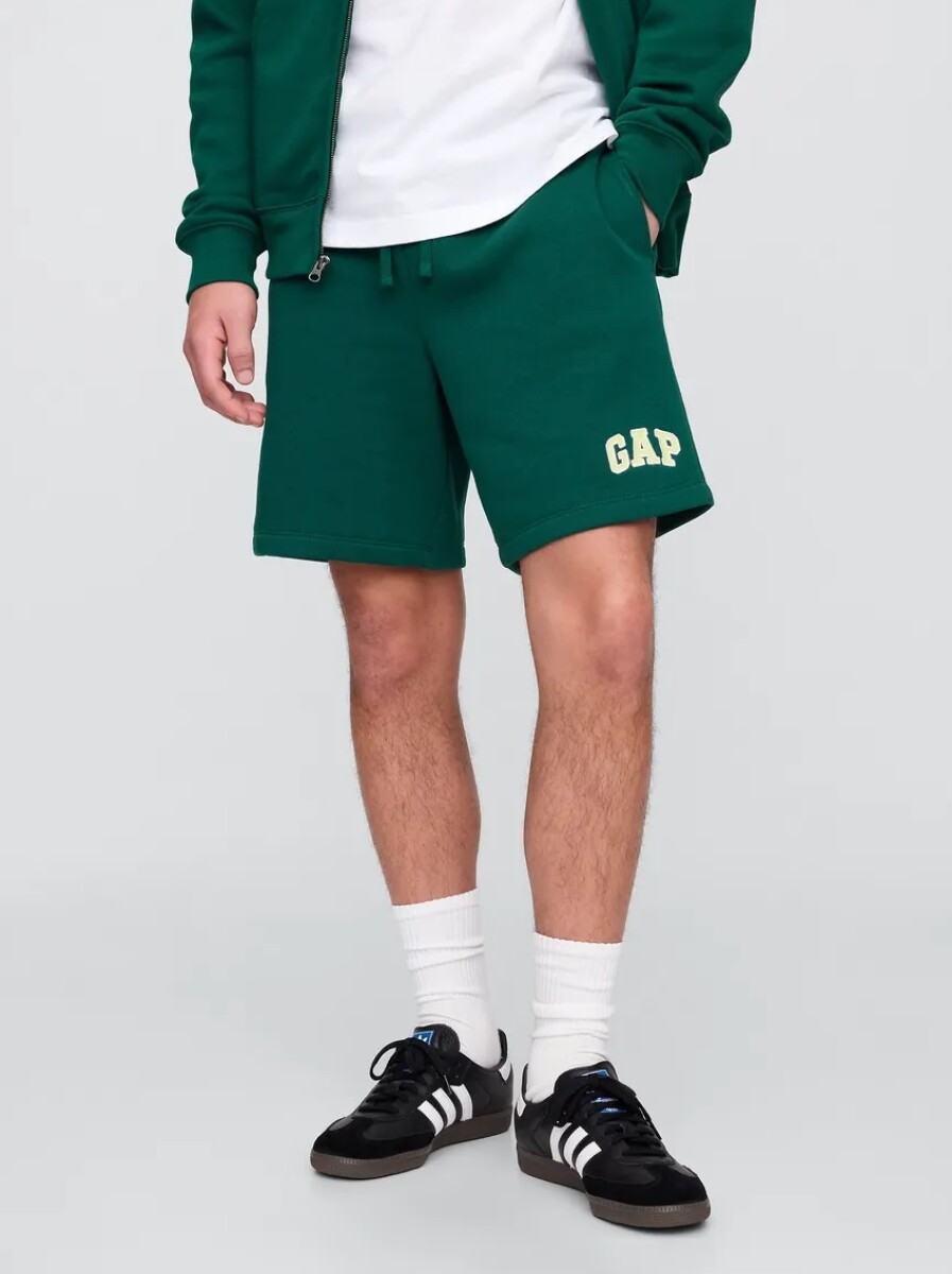 Short Logo Gap Hombre - Rain Forest 19-5232 Tc 