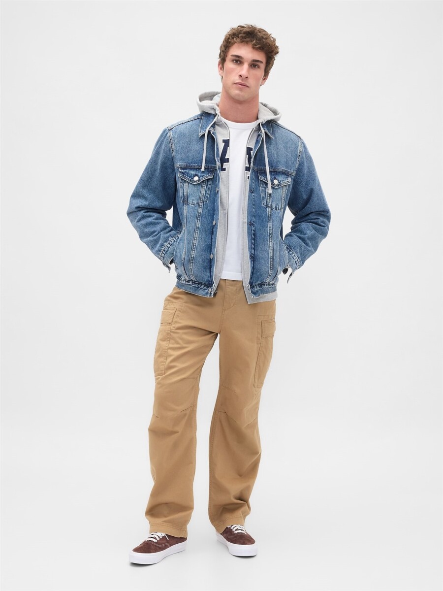 Pantalón Cargo Hombre - Classic Khaki 