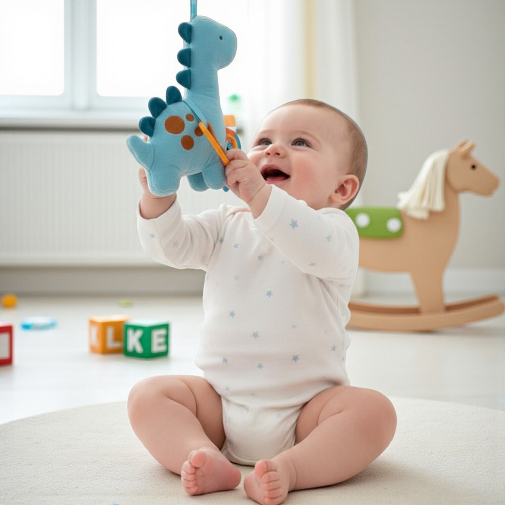 Colgante musical y mordillo BUBA magic dino magic