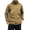 Campera chaqueta tactica con capucha en RipStop Caqui