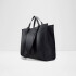 ADALY BLACK/BLACK MIX MAT SYNTHETIC BLACK/BLACK