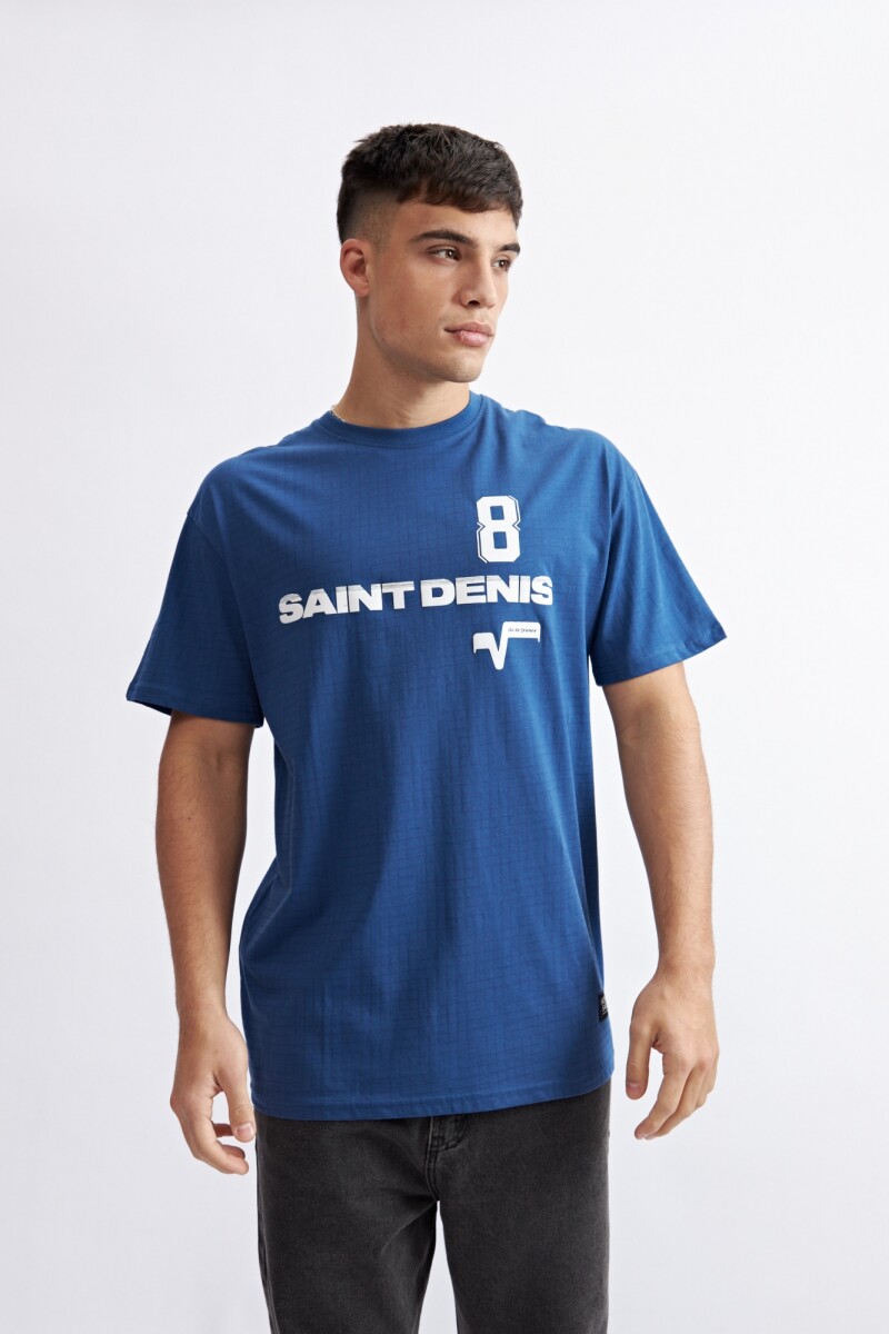 REMERA SAINT DENIS - AZUL 
