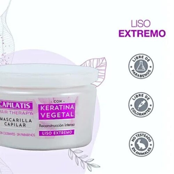 Máscara Keratina Vegetal 170 g - Capilatis Máscara Keratina Vegetal 170 g - Capilatis
