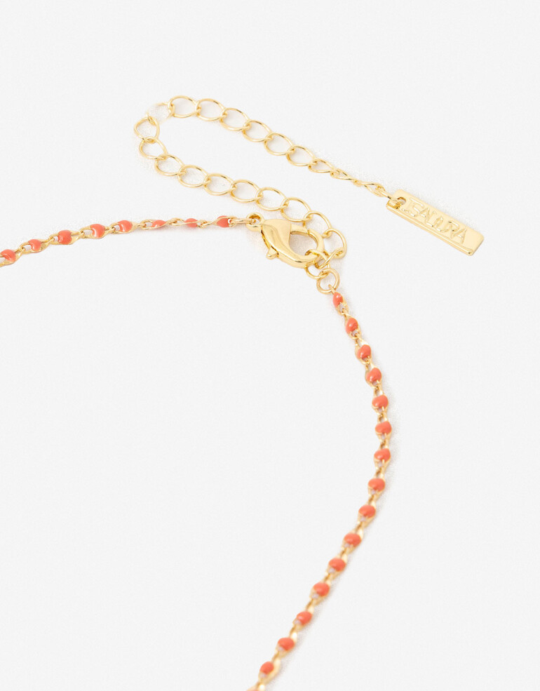 Bijouterie Set Sets temáticos Set De Aros Chapones Y Collar - Rojo Cereza