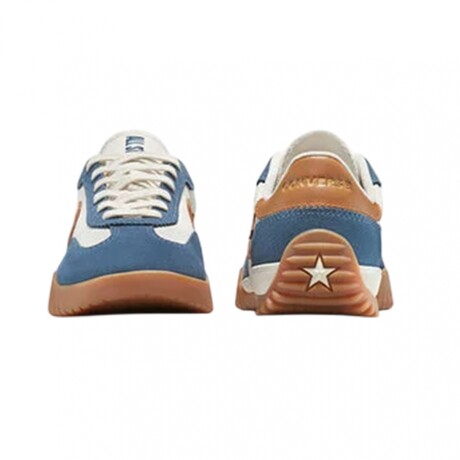 CONVERSE RUN STAR TRAINER ABRASION Beige & Blue