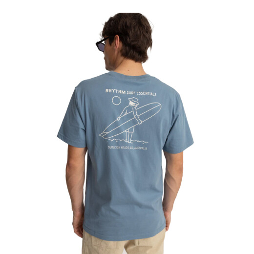 Remera Mc Rhythm Lull Ss T-Shirt - Celeste Remera Mc Rhythm Lull Ss T-Shirt - Celeste
