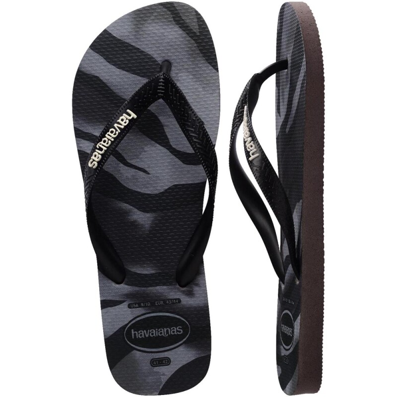 Sandalias Havaianas Top Camu Hombre Gris Niebla