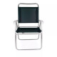 Set X 2 Sillas Master Plus Aluminio NEGRO