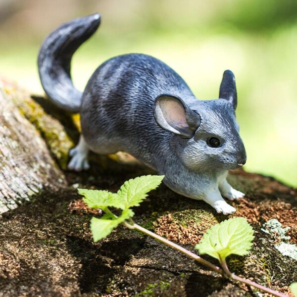 Muñeco Figura Safari Chinchilla Juguete Animal Infantil Muñeco Figura Safari Chinchilla Juguete Animal Infantil