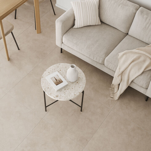 PORCELANATO 53,4X53,4 RECTIFICADO MATE BEIGE MATE GAMAS DE BEIGE