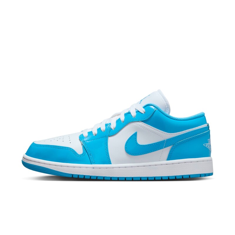 Championes Air Jordan 1 Bajo Se de Hombre Blanco