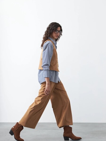 PANTALON D.CASSIN AYA CAMEL