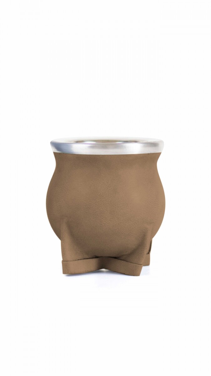 MATE DE CERÁMICA CHICO DELTA - URBANO TOSTADO 