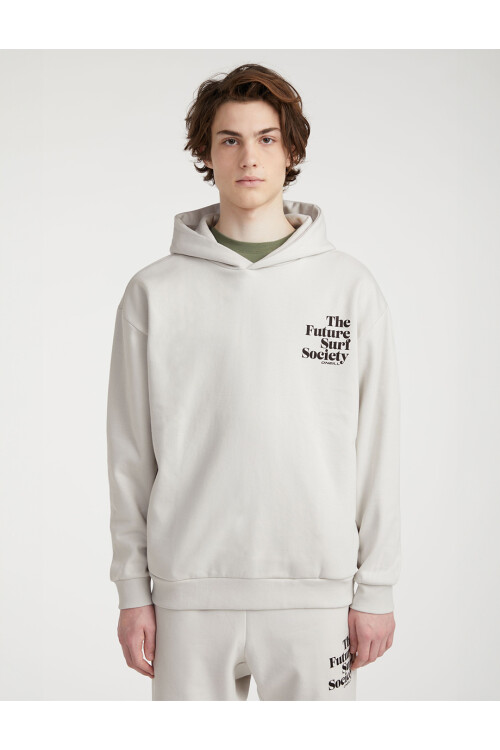 Canguro Future Surf Hoodie Blanco