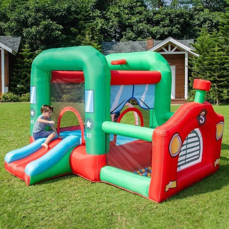 Castillo inflable camión Castillo inflable camión