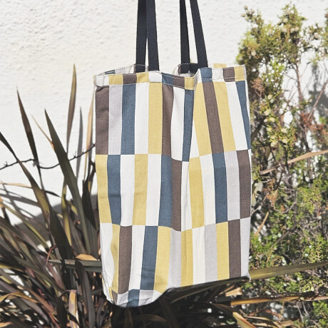 Tote bag de tela Rayas