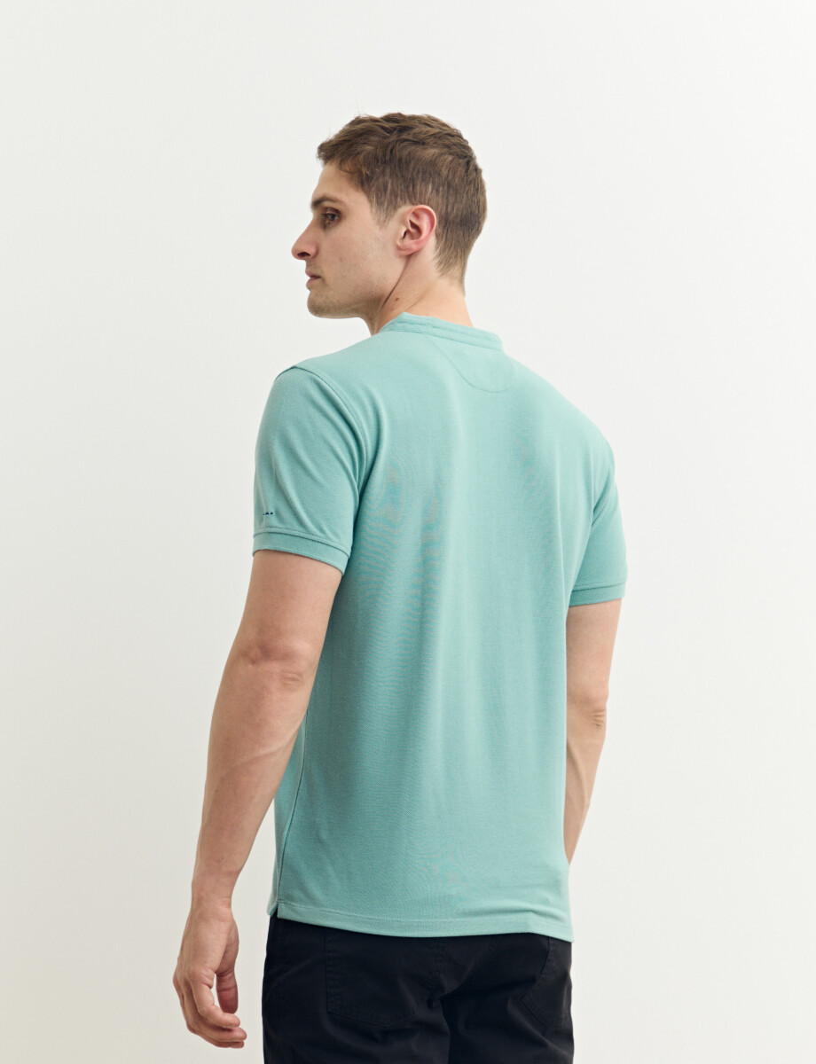 520750 REMERA HARRINGTON LABEL Verde