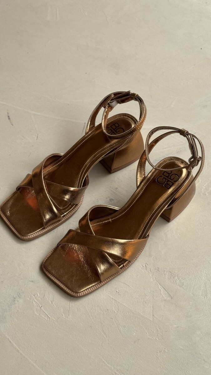Sandalias Aime - Bronce 