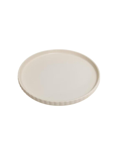 PLATO POSTRE CERAMICA D22CM NIMBO BLANCO PLATO POSTRE CERAMICA D22CM NIMBO BLANCO