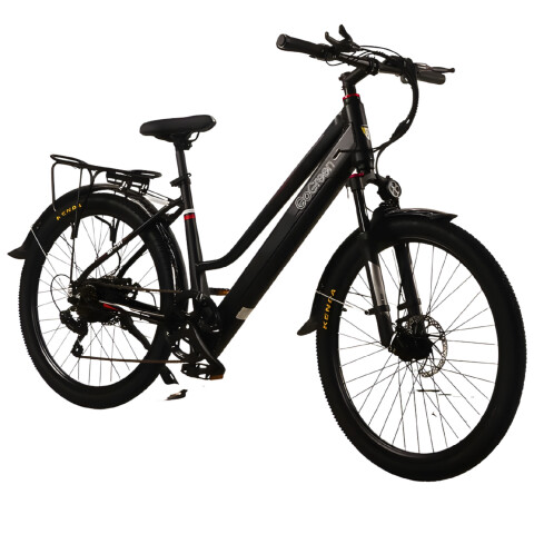 Bicicleta Electrica Gogreen City Rod 27.5 250W 36V Shimano Variante Color Negro