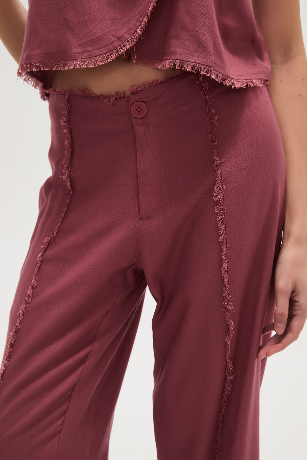 Pantalon Bemire Bordeaux Claro