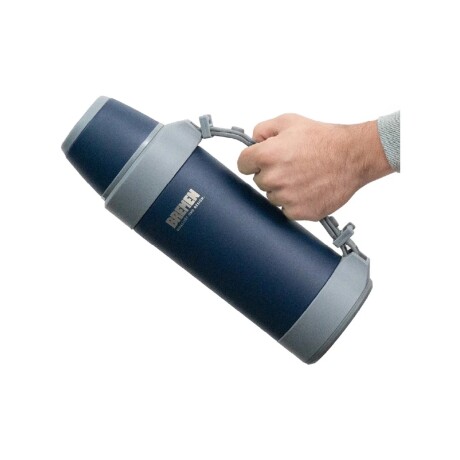 Termo Bremen 1.2 L Acero Inoxidable con Pico Cebador y Manija Ergonómica Azul Termo Bremen 1.2 L Acero Inoxidable con Pico Cebador y Manija Ergonómica Azul