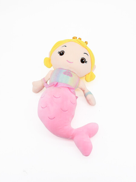 SIRENA PELUCHE ROSADO