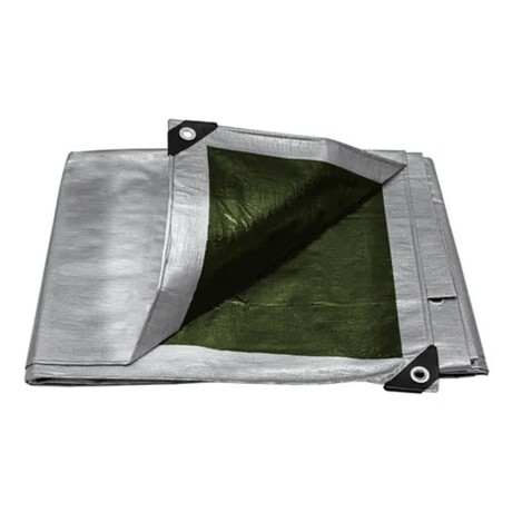 Lona 6x4 Impermeable con ojales VERDE