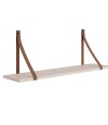 Estanteria flotante largo infantil Luna Rosa