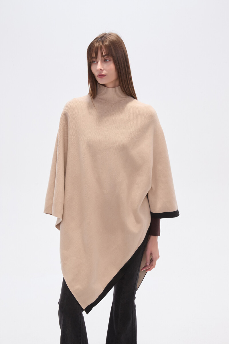 Poncho Talirel - Beige 