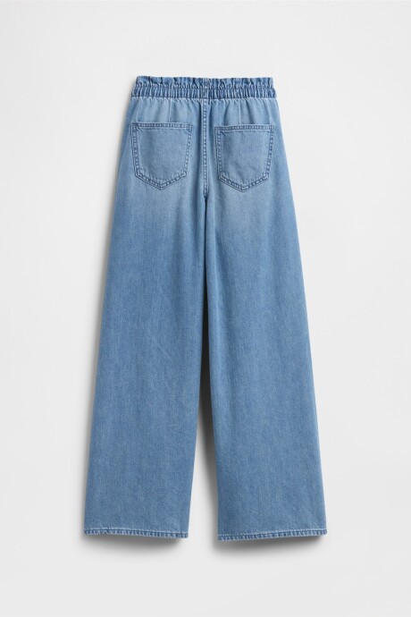 Jean Baggy Niña Medium Wash