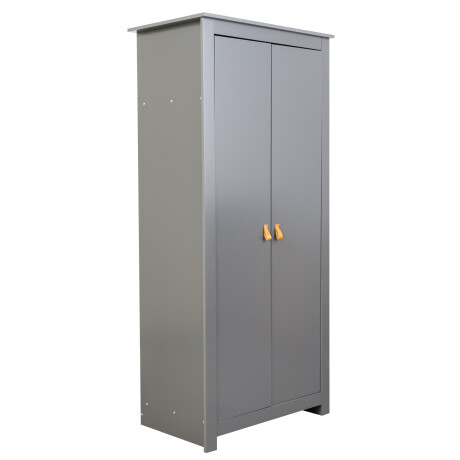 PLACARD 2 PUERTAS MDF-Y-MDP GRIS KIDS MORTON