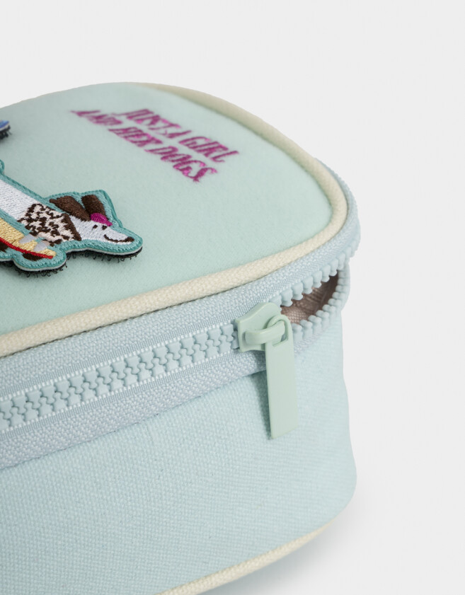 Cartucheras Cartuchera Con Parches - Acqua Claro
