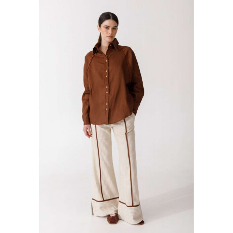 Camisa Raglan Chocolate