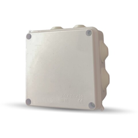 CAJA EXT. PLAST. DE CONEXION 100X100 CAJA EXT. PLAST. DE CONEXION 100X100