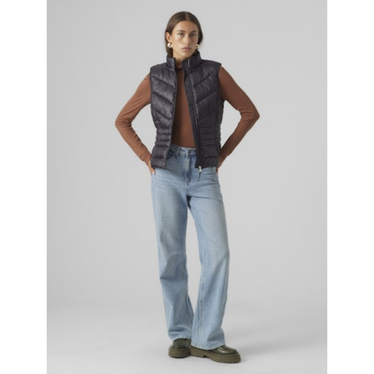 VMSORAYASIV SHORT WAISTCOAT BOO - B-15 1 Black 