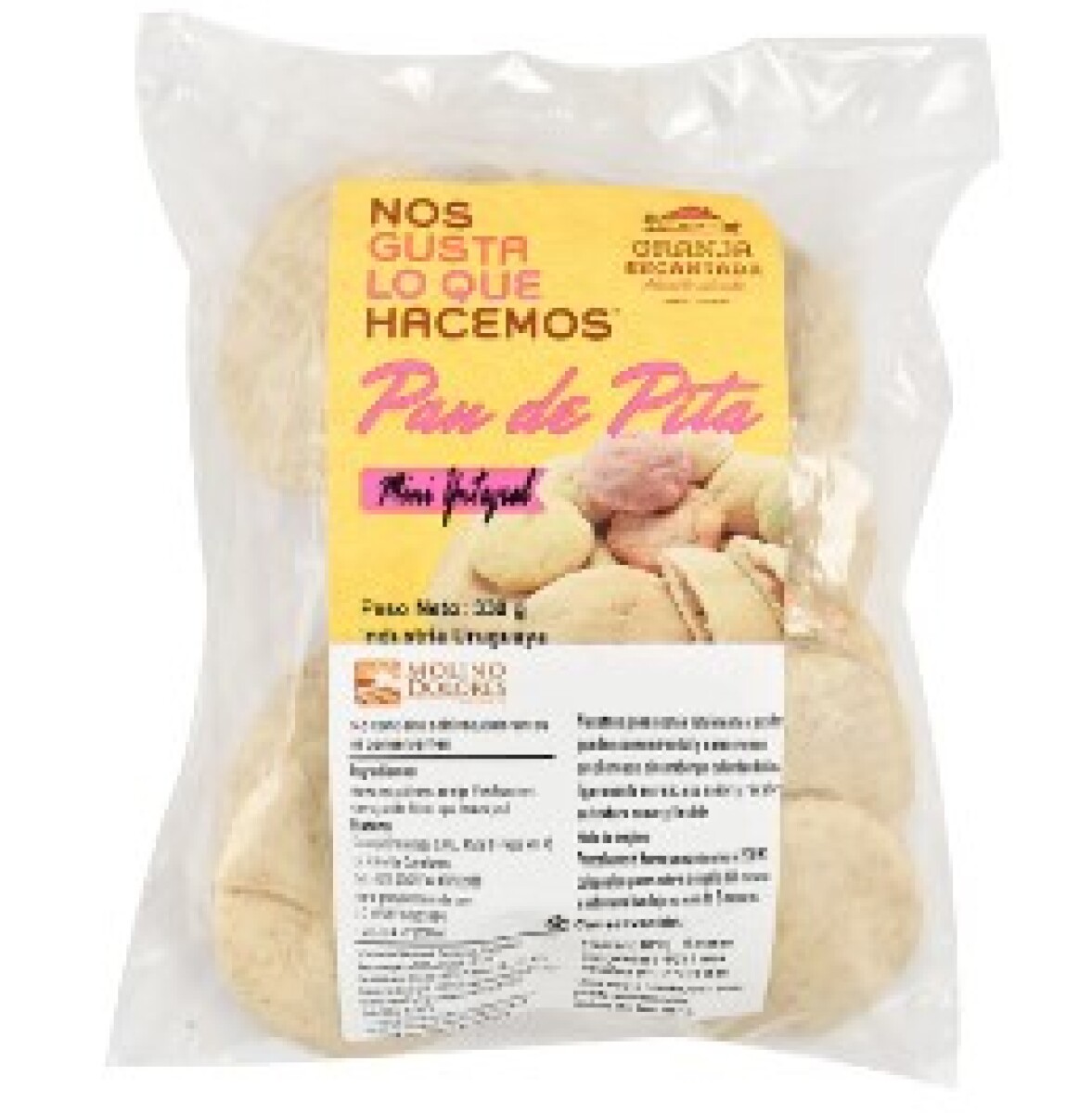 Pan de Pita x6 Unidades 