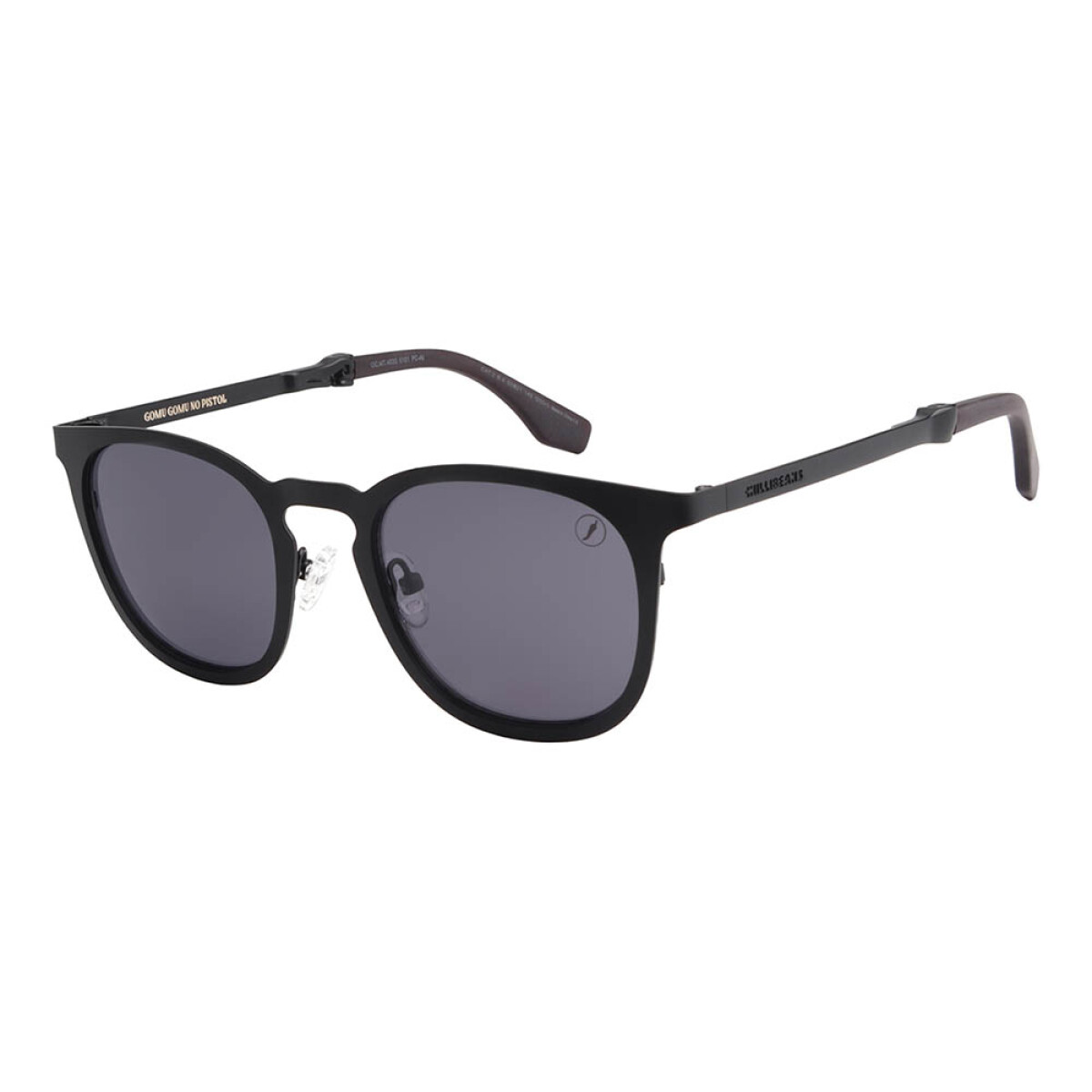 Lentes De Sol One Piece Redondo De Acero Inoxidable 